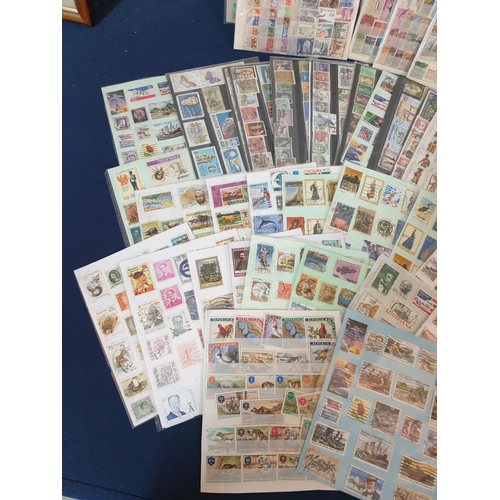 594 - Huge Collection of Stamps from Around the World Approx 40 pages with Approx 20 Stamps Each Page