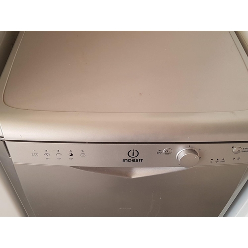 621 - Indesit Silver Dishwasher, 220-230V, 50Hz, 0.05-1MPa, DFG 15B10 S EU