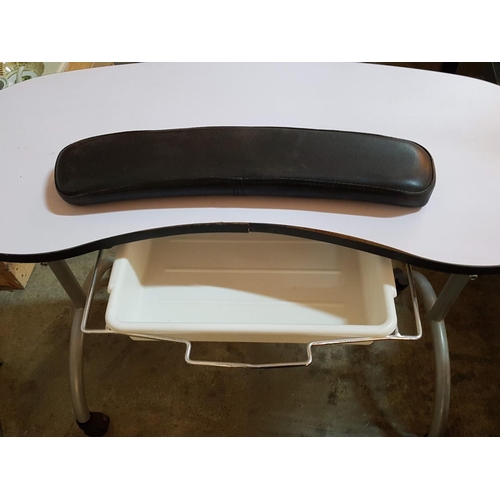 624 - Portable Manicure Table / Nail Desk for Home Spa (No Bag), (A/F)