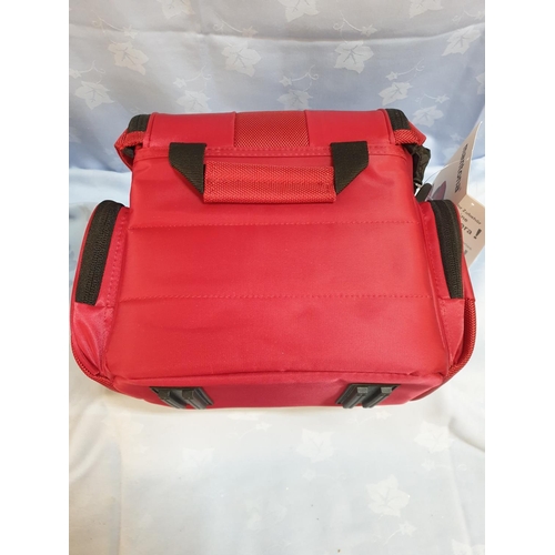 635 - Black and Red Camera Bags (