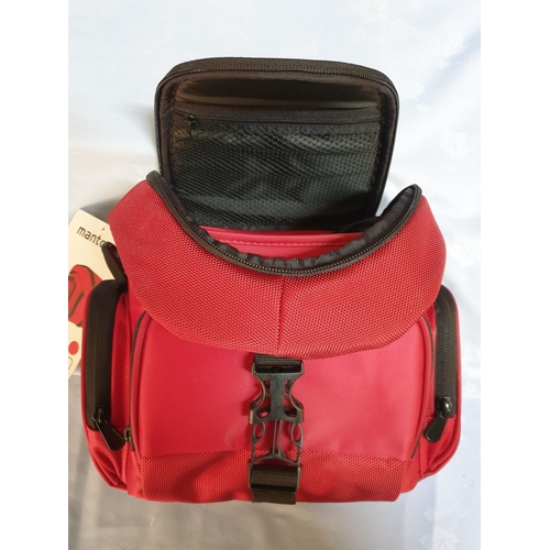 635 - Black and Red Camera Bags (