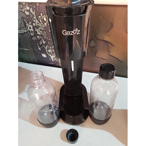 643 - Gazoz Home Soda Maker Together with Optimum Blender (Un-Tested)