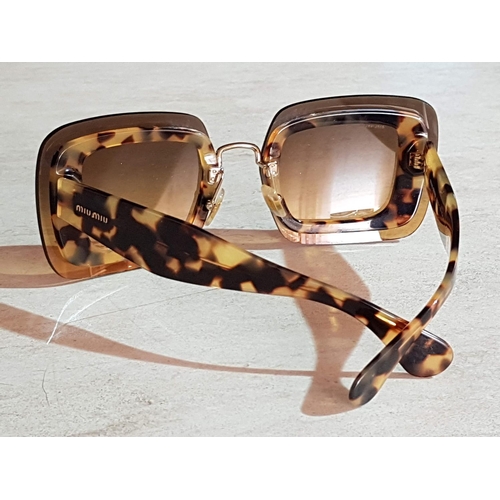 203 - MiuMiu Sunglasses (SMU02R 67017 750-OA3 140 2N) in Original Case