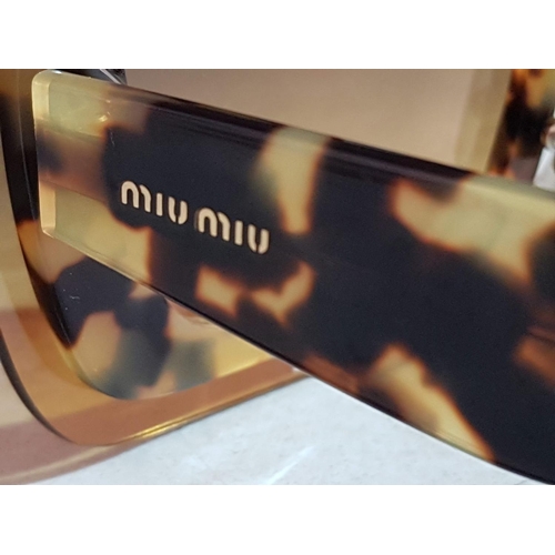 203 - MiuMiu Sunglasses (SMU02R 67017 750-OA3 140 2N) in Original Case