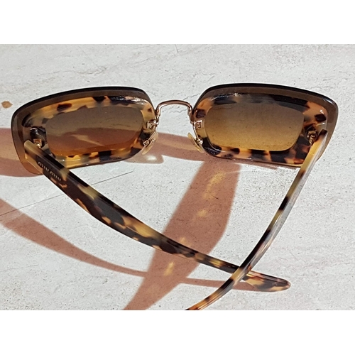 203 - MiuMiu Sunglasses (SMU02R 67017 750-OA3 140 2N) in Original Case