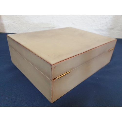 275 - Vintage Lacquered Finished Cigar Humidor