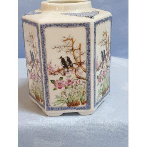 365 - Porcelain Ceramic Assorted Collection; Soup Vase, No Lid, Coalport with Chinese Pattern Ginger Jar, ... 