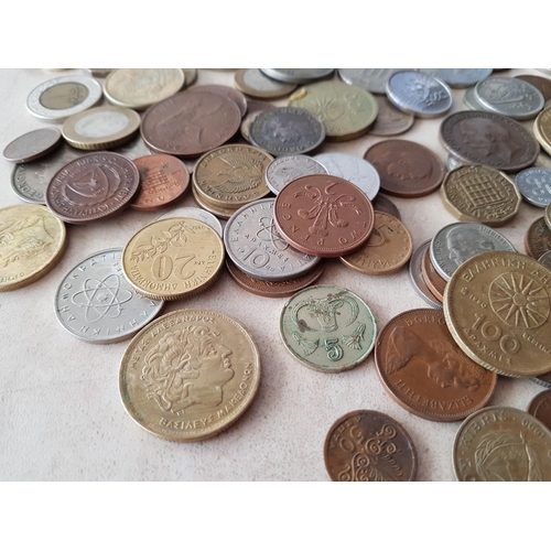 239 - Collection of 200pcs of Assorted Coins from Around the World