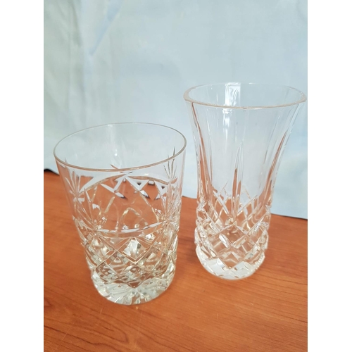 564 - Collection of 14 x Crystal Glasses inc; 5 x Red Wine Glasses, 5 x White Wine Glasses and 4 x Assorte... 