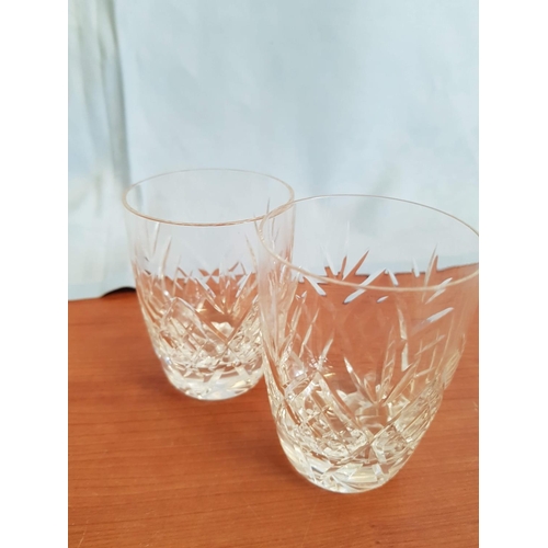 564 - Collection of 14 x Crystal Glasses inc; 5 x Red Wine Glasses, 5 x White Wine Glasses and 4 x Assorte... 