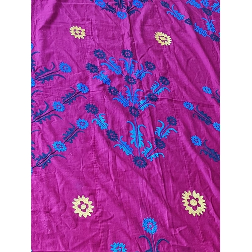 616 - Kazaku Traditional Wall Decor Cotton Hand Embroidered Wall  Decor (175 x 265cm)