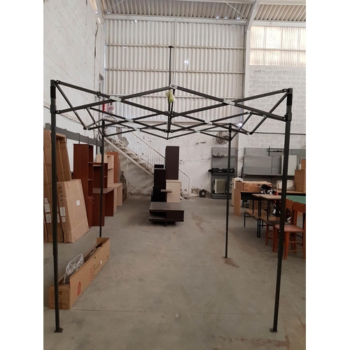 283 - 2m x 2m Folding Gazebo, Missing Canopy Cover