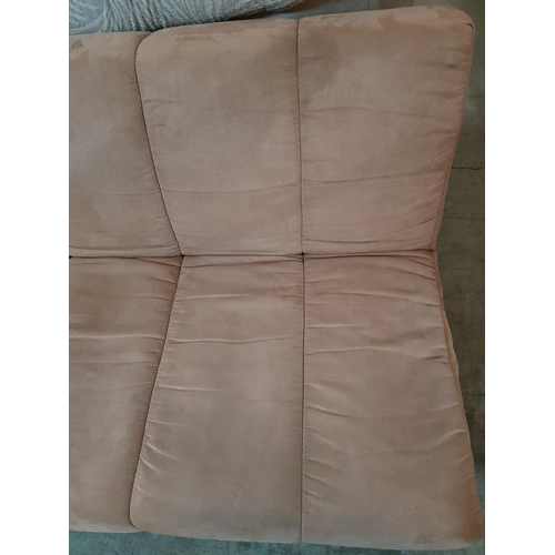 285 - Beige Fabric Upholstery, Ikea Sofa Bed (175 x 110 x H:36.5cm)