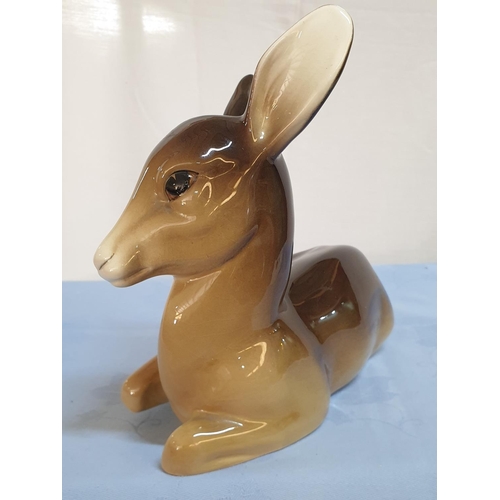 207 - Little Deer, Shinny Glaze with Big Black Forlorn Eyes W.R. Midwinter (1930's England) Porcelain Figu... 