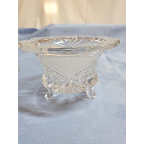 376 - Crystal Bon - Bon Bowl with Lid (H:20cm x Ø14cm)