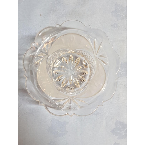 376 - Crystal Bon - Bon Bowl with Lid (H:20cm x Ø14cm)