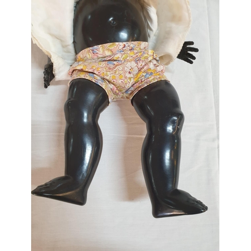 120 - Vintage Black Doll 