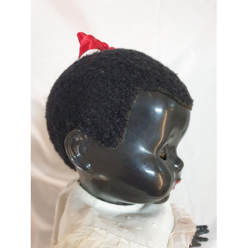 120 - Vintage Black Doll 