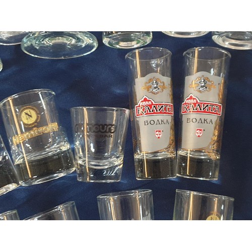 305 - Collection of Assorted Collectables Shot Glasses, Vodka Glasses, Wine Glasses etc (15pcs)