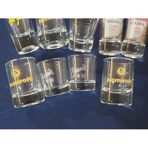 305 - Collection of Assorted Collectables Shot Glasses, Vodka Glasses, Wine Glasses etc (15pcs)