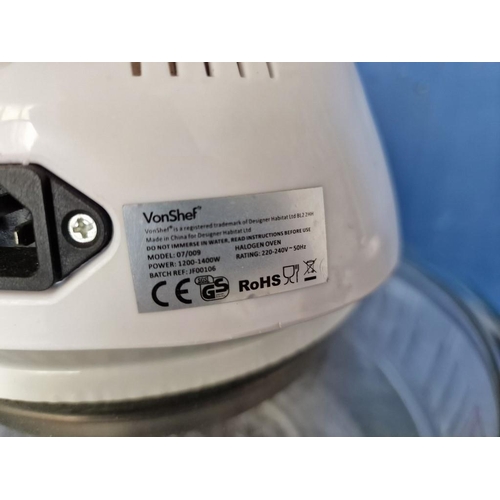 223 - Voshef Halogen Oven, (Model: 07/009)