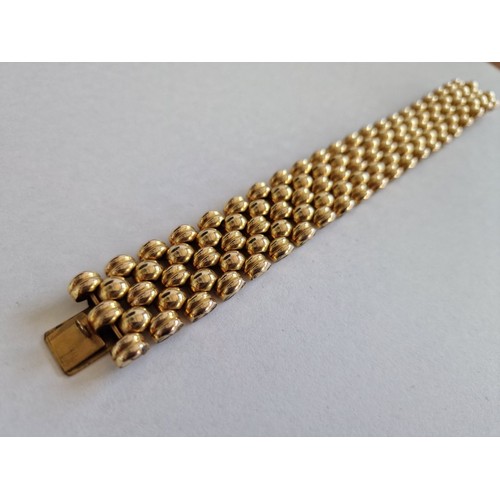 117 - Gold Plated Bracelet, Made in Switzerland, with Fitted Box