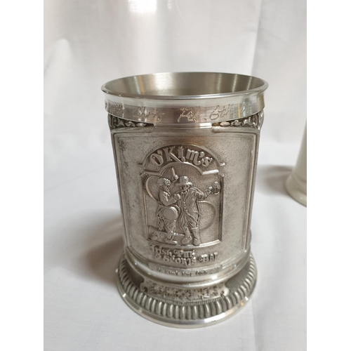 534 - Selangor Pewter Wine Cup, Visit Asean 1992 (Exclusive for Singapore Airlines) Together with White Me... 