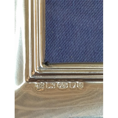 146 - 2 x Classic Silver (.925) Photo Frames in Original Boxes (14.5 x 18.5cm & 12.5 x 16.5cm)