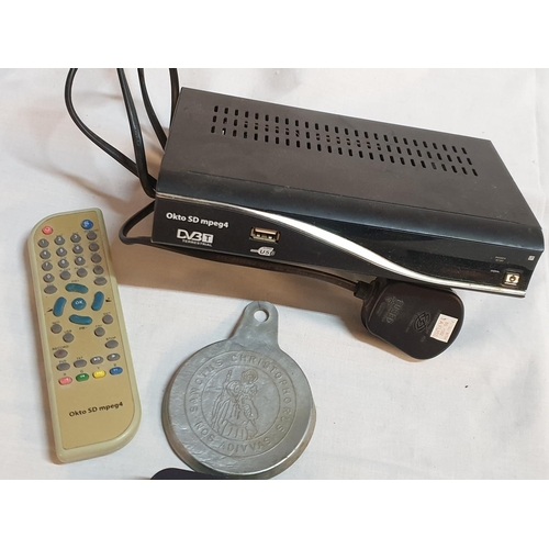 363 - MXQ Android Box (151215 MXQ) with R/C (Un-Tested) Together with OKTO SD MPEG4 DVBT Terrestrial Dream... 