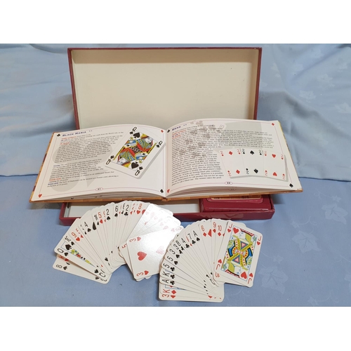 596 - Gift Set of Card Games inc; Playing Cards and Game Book