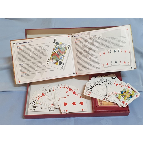 596 - Gift Set of Card Games inc; Playing Cards and Game Book