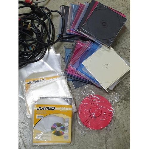 760 - Box of Assorted Items inc; Various of Cables and Computer Accessories