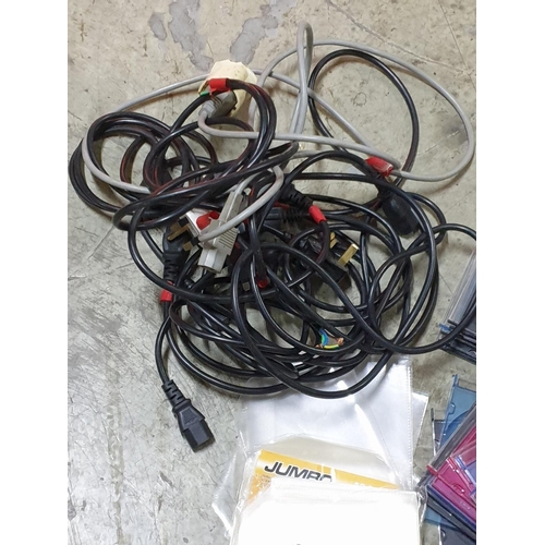 760 - Box of Assorted Items inc; Various of Cables and Computer Accessories