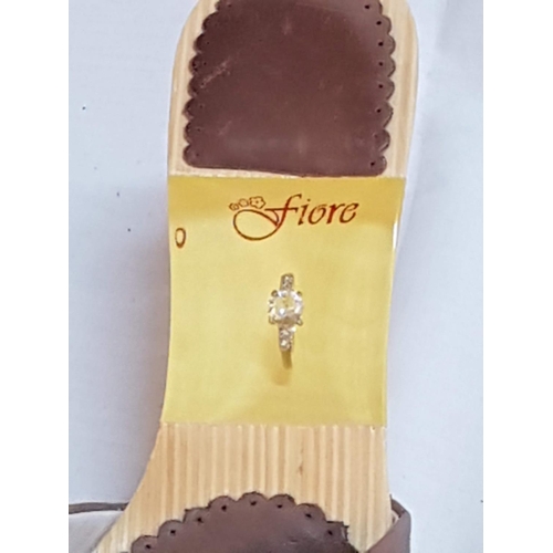 783 - Pair of Fiore Fancy Summer Sandals on Platform, Size 38