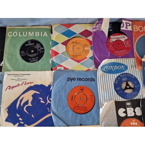 12 - Collection of Assorted 45rpm Vinyl Records / Singles, (See multiple catalogue photos for artists and... 