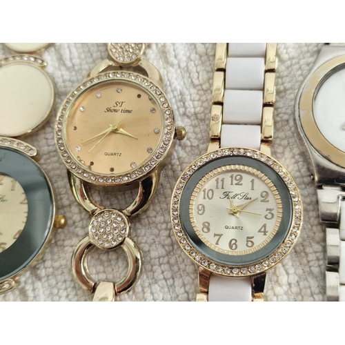 339 - Collection of Ladies Fashion Watches Incl. Swatch, Sekonda and Others (A/F and Un-Tested), (6)