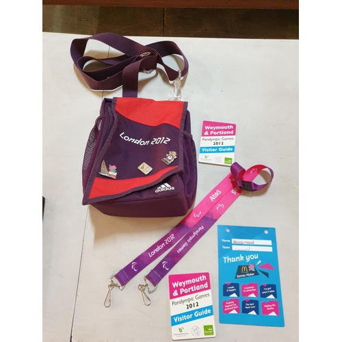 100 - Paralympic Games 2012; Collection from a Volunteer in the 2012 Games including 