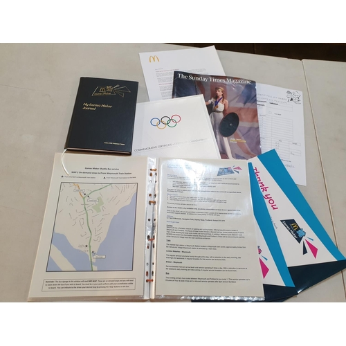 100 - Paralympic Games 2012; Collection from a Volunteer in the 2012 Games including 