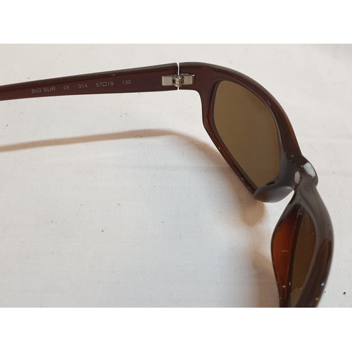 234 - Ladies Brown Frames Lenses, Sunglasses by Nautica 130 Big Sur with Case