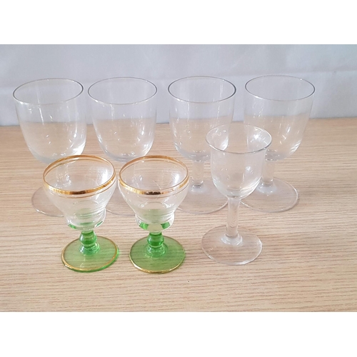 581 - Assorted Collection of Vintage and Retro Glasses Together with 2 x Large Glass Beer Steins and 2 x 