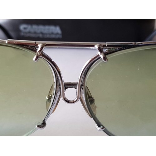 92 - Vintage Carrera Porsche Design Sunglasses with Extra 2 x Pair of Lenses in Original Case