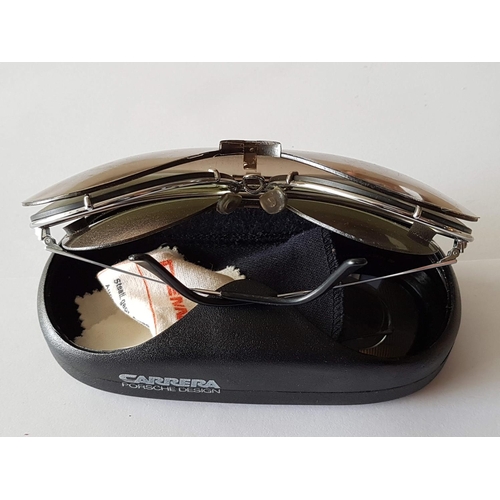 92 - Vintage Carrera Porsche Design Sunglasses with Extra 2 x Pair of Lenses in Original Case