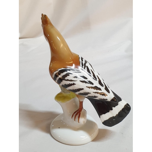 203 - Collection of 4 x Bird Figures; 2 x Porcelain and 2 x Other