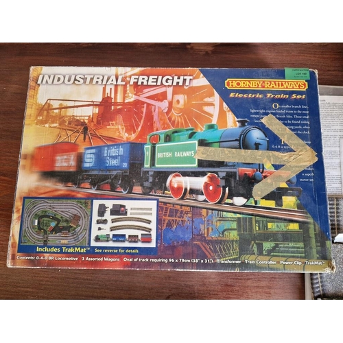 100 - Hornby Railways Industrial Freight Train Set, (R.841) with Box (Untested)