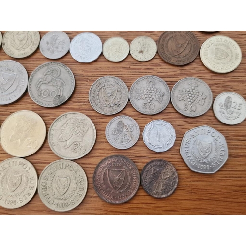 119 - Large Collection of Assorted Cyprus / Cypriot Coins (See multiple catalogue photos), (Approx. 0.9kg)