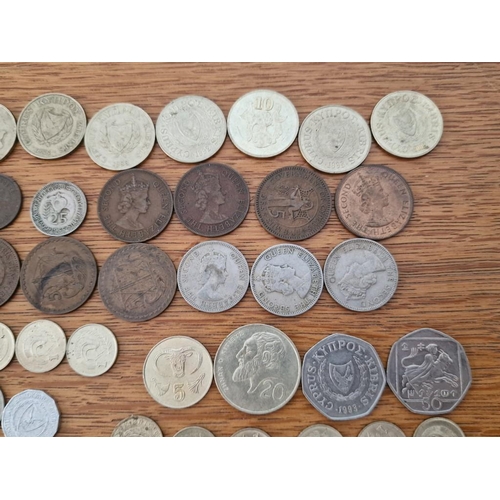 119 - Large Collection of Assorted Cyprus / Cypriot Coins (See multiple catalogue photos), (Approx. 0.9kg)