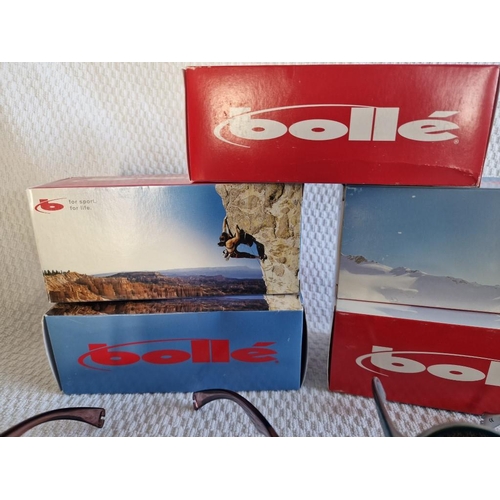 50 - Collection of 5 x Assorted BOLLE Children's Sunglasses in Cases & Boxes, Unused, (5)