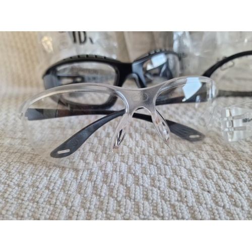 55 - 4 x Bolle Safety Glasses, Unused, (4)