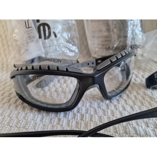 55 - 4 x Bolle Safety Glasses, Unused, (4)