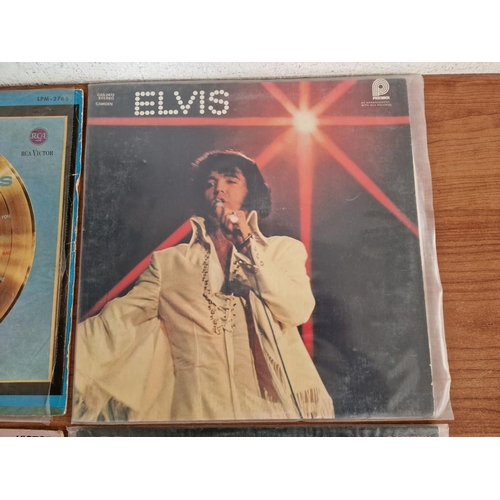 40 - Collection of 4 x Elvis Presley LP Vinyl Records; Something for Everybody, Easy Come Easy Go, Elvis ... 